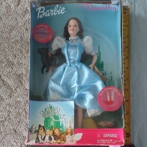 Barbie Dorothy Doll with Blue Gingham Dress With All Of Her Accesories.1995